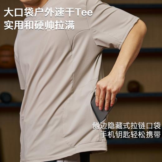 录士LUSHISI瞬驰主题刺绣美式速干面料运动短袖跑步t恤休闲投篮服 商品图2