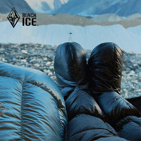 黑冰新款 户外灰鹅绒脚套 冬季室内轻量保暖羽绒袜套Z2163