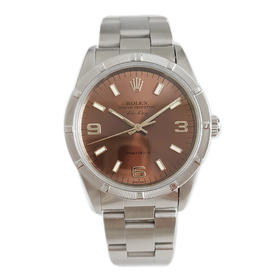 【95新】ROLEX 劳力士空中霸王系列14010天文台认证自动机械机芯34MM（女款）日期显示040625TJ14