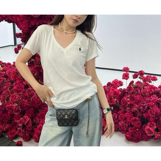 拉*劳*经典 V 领 女士Tee 商品图2