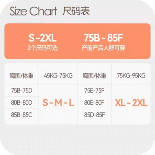 spring喜临 魅孕悦色哺乳文胸 商品图3