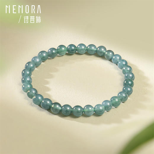 翡翠手链 中国风叠戴翡翠手串手链女士礼物MEMORA诗普琳JB000701B、JB000708 商品图5