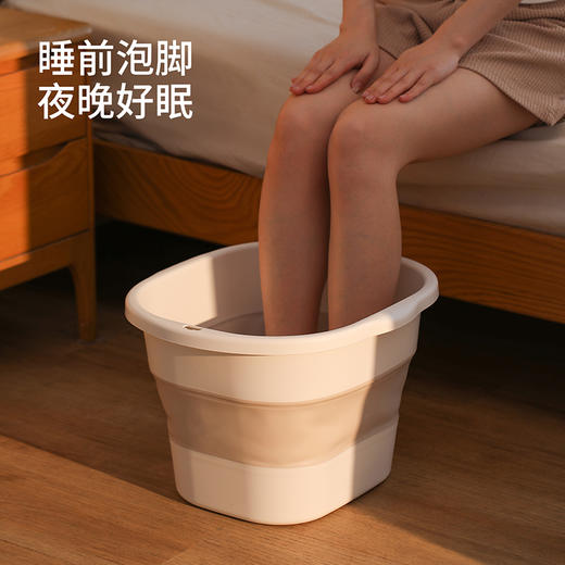 Fasola可折叠泡脚桶加深过小腿家用便携泡脚宿舍学生懒人养生足部 商品图2