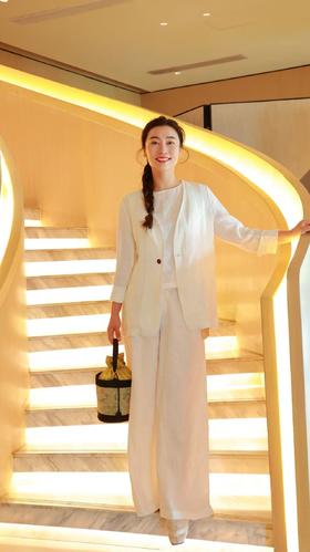 【2026东衣作】套装（阔腿裤20709064+西装24805057B-留白）