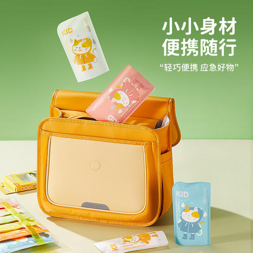 【儿童一次性雨衣，陪伴成长！】一次性雨衣长款 全身加厚便携式 男童女童成人压缩卡片防雨-QQ 商品图2