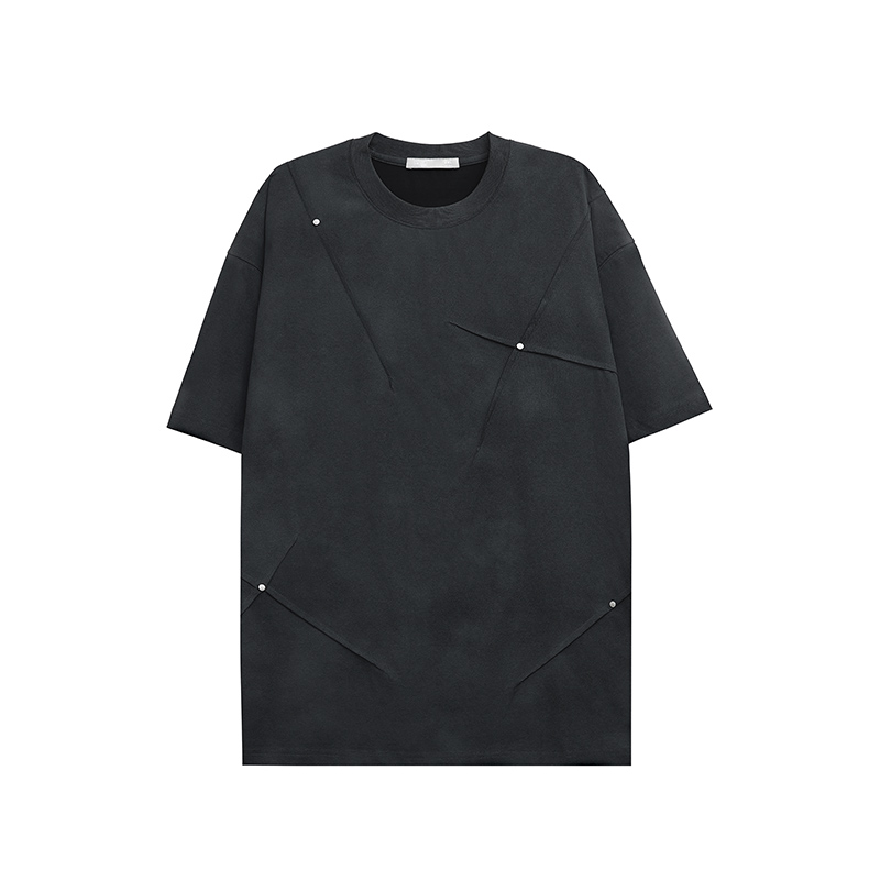 【新品上新】HX 夏季圆领短袖纯棉T恤宽松C102520109101/02