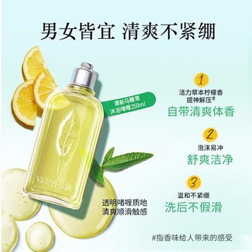 【保税】欧舒丹(L'Occitane)清新马鞭草香氛沐浴啫喱250ml 商品图1