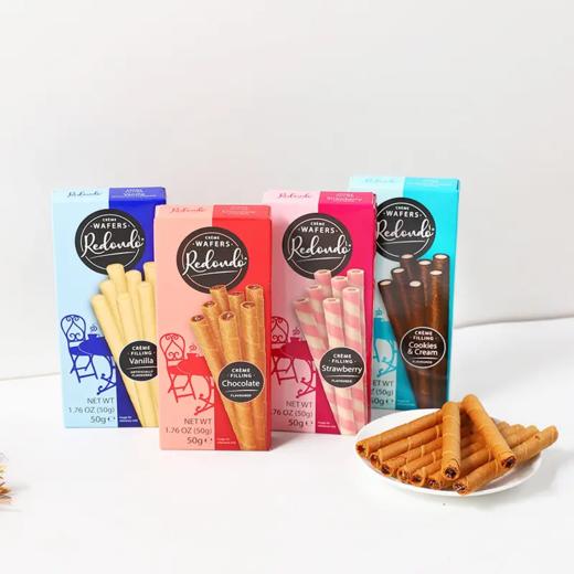 瑞丹多 威化卷心酥50g 商品图0