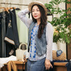 【林栖设计小店】（现货）【牛仔系列】棉混纺牛仔马甲修身显瘦2025早秋新款上衣女G1653005 商品缩略图2