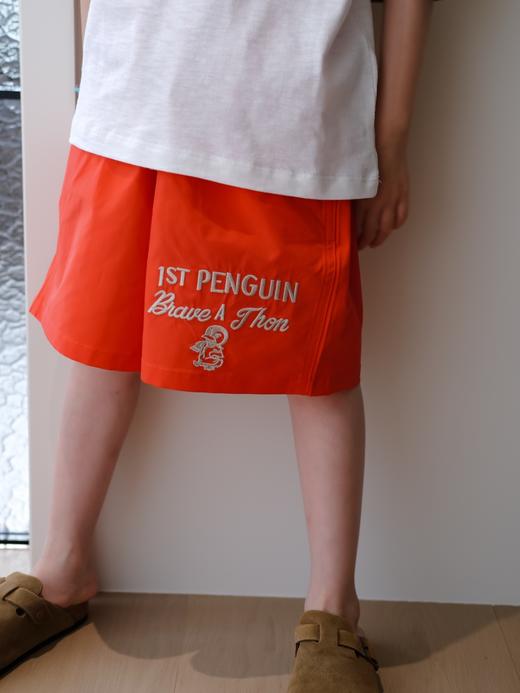 2025夏季DD儿童日系企鹅字母印花糖果色速干轻薄沙滩短裤五色！ 商品图2