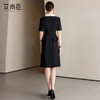 艾尚臣职业连衣裙女2025年新款小黑裙夏季珠宝店售楼部案场OL裙子 商品缩略图4