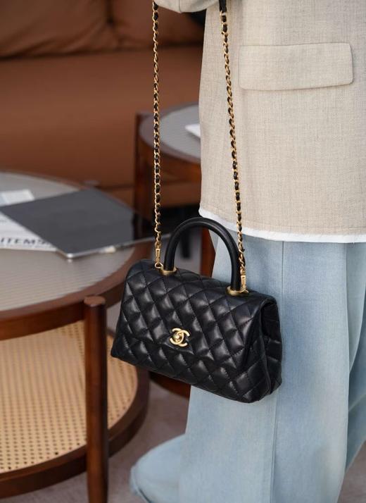 代工厂升级版COCO黑珍珠鱼子酱纯皮包 商品图12