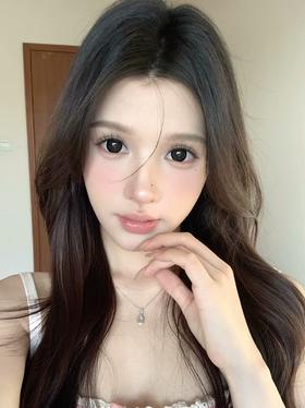 AROMI半年抛美瞳 憨憨黑柴 14.5mm