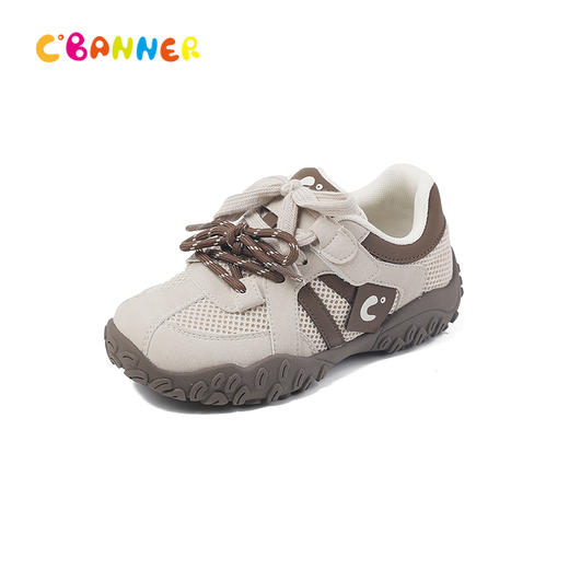 千百度2025秋季混搭双鞋带童趣配色运动鞋童鞋A25425704 商品图0