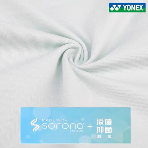 尤尼克斯 男款/女款 遇见生活文化衫 米白色 YOBC4152CR / YOBC4153CR 商品图5