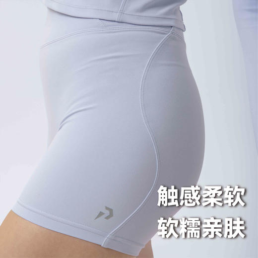 POPBASIC Butterfly系列裸感高腰运动紧身短裤 商品图2