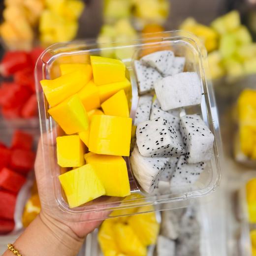 【双拼】白火龙果+芒果 400g+ 商品图0