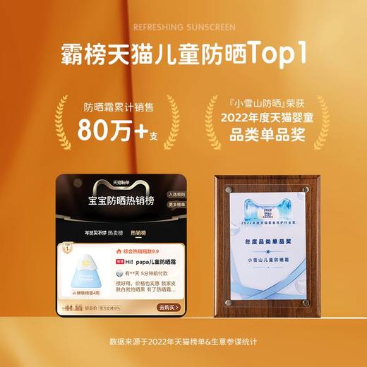 Hi!papa婴童纯物理防晒乳（小雪山25年版） 商品图0