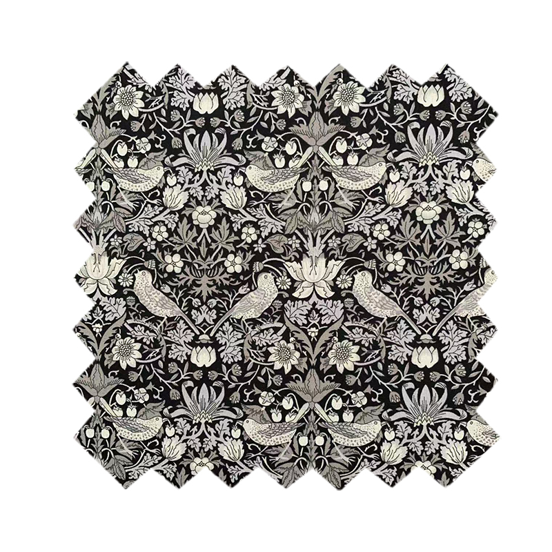 LT005S  Liberty 草莓小偷Strawberry Thief  金粉银粉限定系列-金粉银粉工艺 邮费到付 279元/米