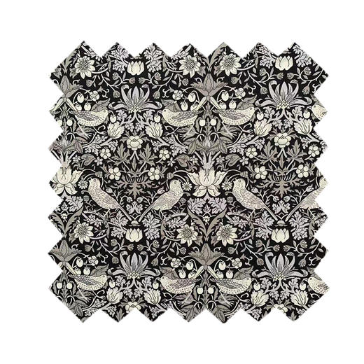 LT005S  Liberty 草莓小偷Strawberry Thief  金粉银粉限定系列-金粉银粉工艺 邮费到付 279元/米 商品图0