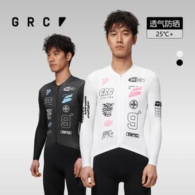 GRC桀骜无尽春夏新款CMYK锋芒疾行长袖上衣公路车自行车骑行服男