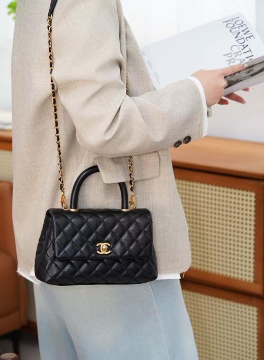 代工厂升级版COCO黑珍珠鱼子酱纯皮包 商品图7