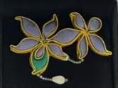 盘扣胸针 玉簪花 商品图0