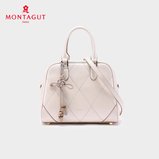 梦特娇女士时尚手提包精致女性斜挂包可爱单肩包真皮女包 商品图3