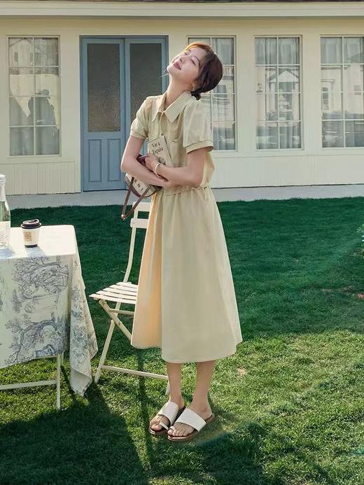 套装【韩系2025】837上衣➕条纹背心裙两件套-喜出 商品图0