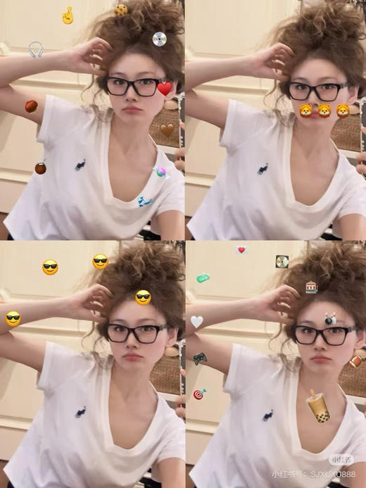 拉*劳*经典 V 领 女士Tee 商品图3