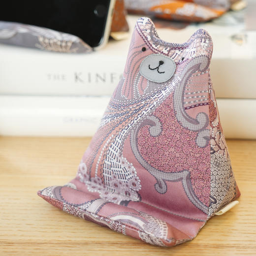 阿曼系列小熊手机支架小车载桌面落地通用便携懒人可爱高端女生新款 商品图3