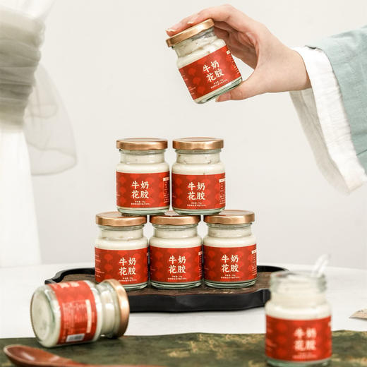 牛奶花胶  免煮营养即食花胶 狂吃不腻  早餐必备 满满一瓶都是好料 大块饱满Q弹爽滑 商品图4