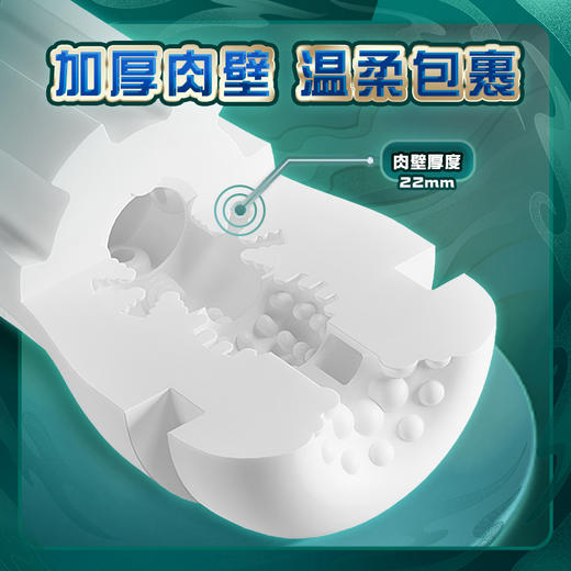 撸撸杯青白之吮男性飞机男用品杯子倒模膜杯自慰名器熟女真阴 青白之恋·狂吮 商品图6