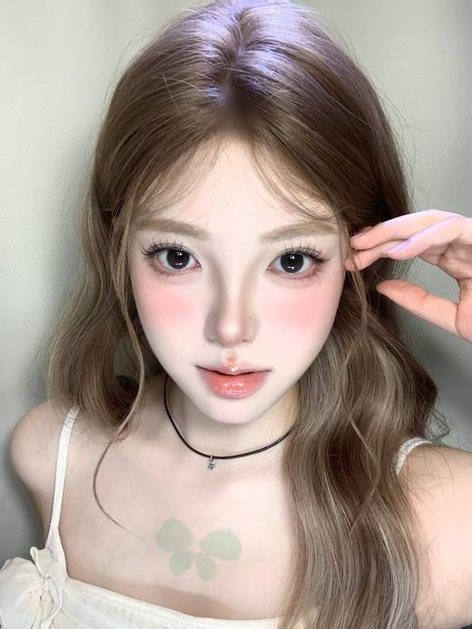 <月抛大直径>-EALLAGIRL月抛-软绵绵黑-14.5mm【月抛 0-800度 不含525/575】 商品图3