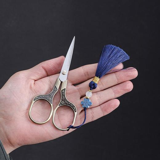 「9.9到手！匠心古韵」茶剪茶叶袋简约小剪刀 小泡袋泡迷你茶道剪西式铁观音功夫茶具茶饮配件 商品图3