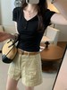 <曾小咸推荐> V领修身短袖T 日常129/件 活动价69.99/件！！ 商品缩略图10