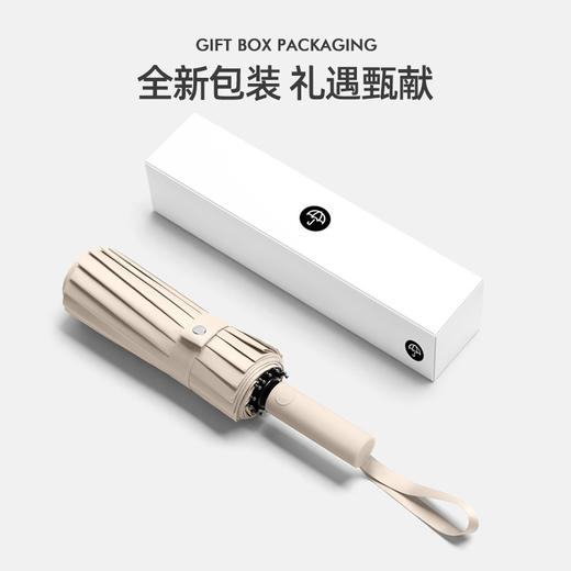 【32骨黑科技伞🔥】防风抗雨又遮阳，UPF50+全能守护，全自动防紫外线折叠伞轻奢太阳伞，晴雨两用高颜值必备！☂️ 商品图4