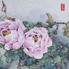 叶泉《粉月季》国画原作45CM*45CM 手绘宣纸花卉作品 商品缩略图3