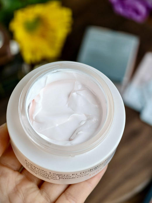 ‎宝藏小众品牌法国原装进口lanys素颜霜50g，⁠不假白！不卡粉！⁨不氧化！‌⁡ ✅1瓶=⁭面霜+‎遮瑕+​妆前乳+‏粉底❗  ✅添加99.8%纯度烟酰胺  ✅98.9%纯度二裂酵母发酵产物滤液 商品图4