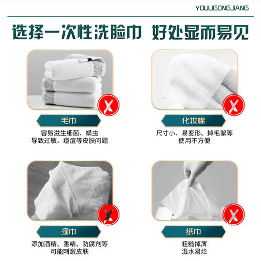 【干湿两用】优丽工匠中国风抽取式棉柔巾 商品图2