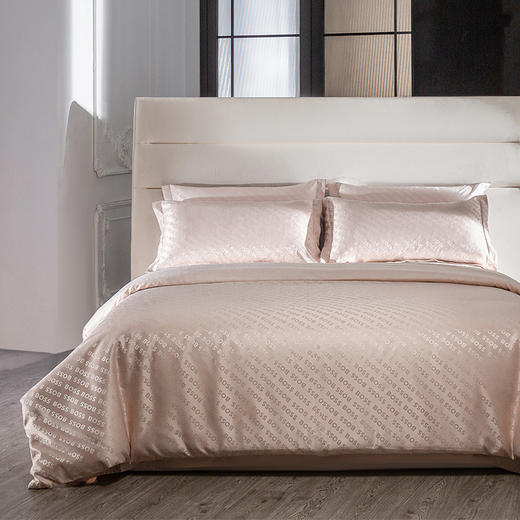 BOSS LOGO提花四件套（深卡）HBTH031 商品图0