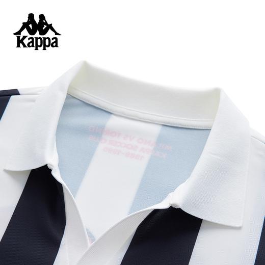 Kappa女款复古条纹短袖POLO衫K0F62PD03 商品图2