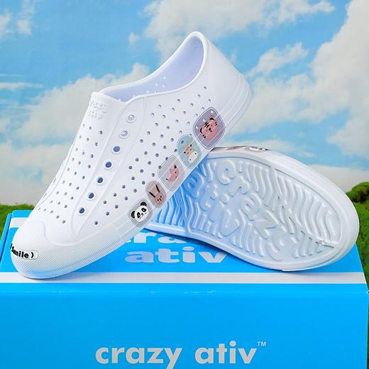 【不一样的洞洞鞋 透气易清洁 通勤不尴尬】crazy ativ 2025新款夏季户外溯溪洞洞鞋 商品图7