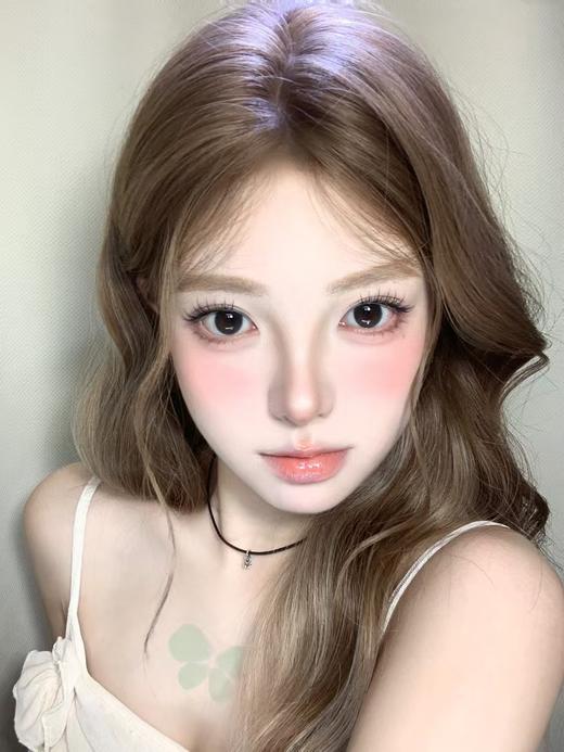 <月抛大直径>-EALLAGIRL月抛-软绵绵黑-14.5mm【月抛 0-800度 不含525/575】 商品图4