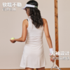 录士LUSHISI纾白主题运动棉感速干网球羽毛球休闲POLO领连衣裙女 商品缩略图4
