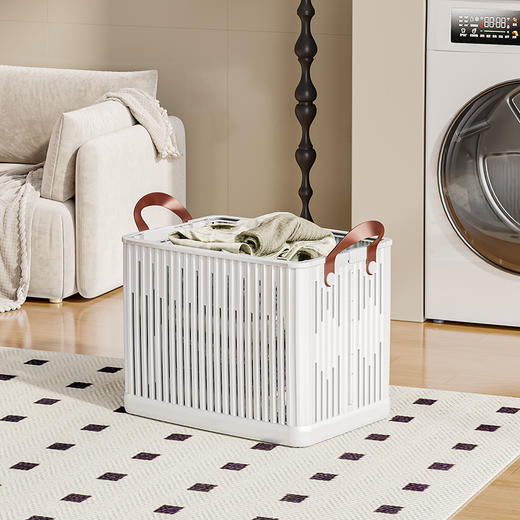【脏衣篓家用可折叠脏衣篮】大容量塑料洗衣篮 卫生间浴室脏衣服收纳筐  商品图9