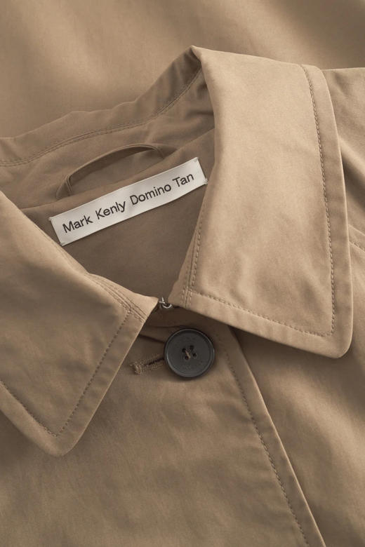 Mark Kenly Domino Tan 25PF 灰褐色CARO插肩袖风衣 商品图5