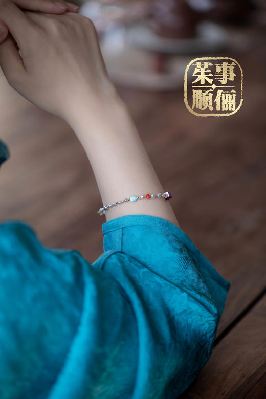 【茱事顺俪】18K黄金舒俱来珍珠手链 商品图5