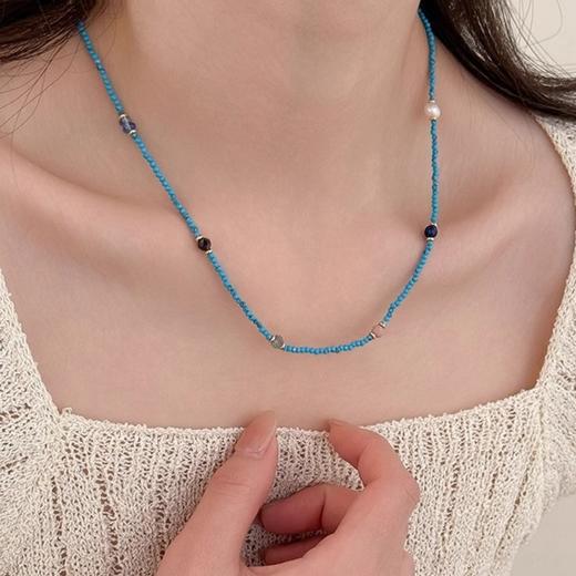 【VAN CLE繁刻天然石项链合集】送定制包装盒+礼品袋 不易撞款 精致百搭 显白多巴胺项链 商品图7