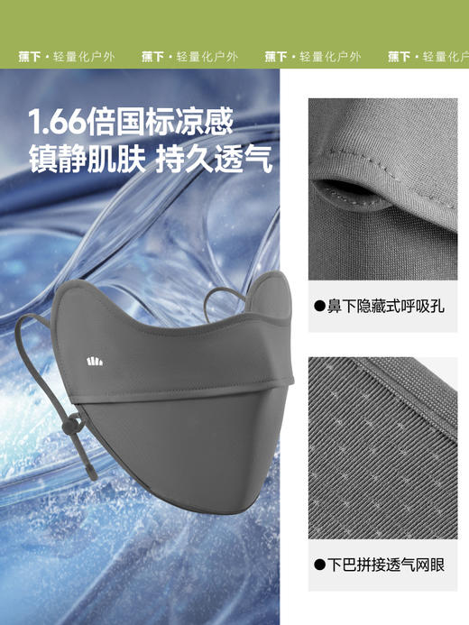 蕉下凉感护眼角防晒口罩AL83324 商品图4